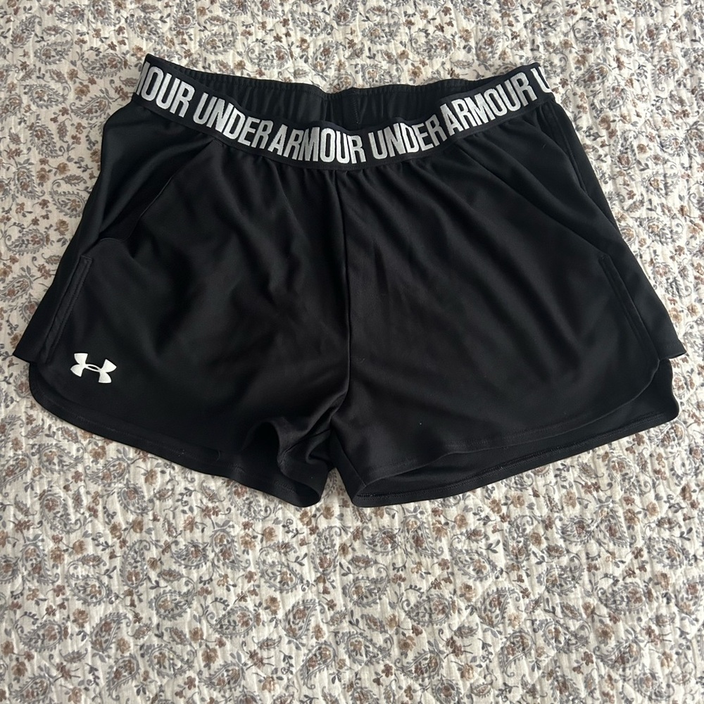 Under Armour Women's Black Athletic Shorts